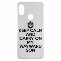Чехол для Xiaomi Redmi Note 7 Keep Calm and carry on - PrintSalon