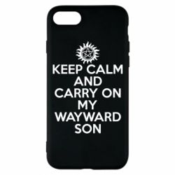 Чехол для iPhone 7 Keep Calm and carry on