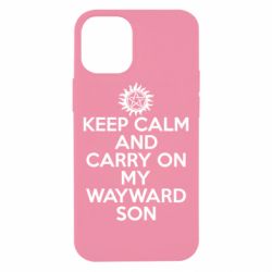 Чехол для iPhone 12 mini Keep Calm and carry on - PrintSalon
