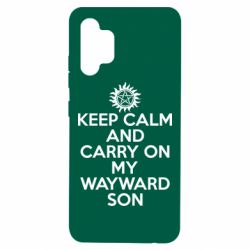 Чехол для Samsung A32 4G Keep Calm and carry on - PrintSalon