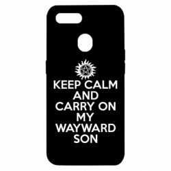 Чехол для Oppo A5s/A12 Keep Calm and carry on - PrintSalon