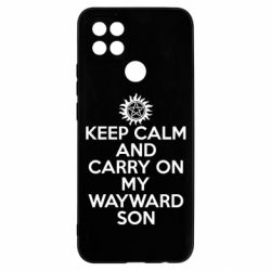 Чехол для Oppo A15s/A15 Keep Calm and carry on - PrintSalon