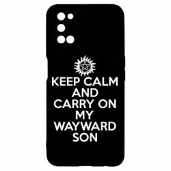 Чехол для Oppo A52/A72/A92 Keep Calm and carry on - PrintSalon