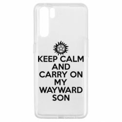 Чохол для Oppo A91 / Reno3Keep Calm and carry on-PrintSalon Чохол для Oppo A91 / Reno3Keep Calm and carry on