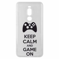 Чехол для Meizu Note 8 KEEP CALM and GAME ON - PrintSalon