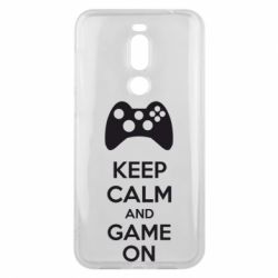 Чехол для Meizu X8 KEEP CALM and GAME ON