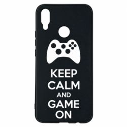 Чехол для Huawei P Smart Plus 2018 KEEP CALM and GAME ON - PrintSalon