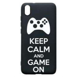 Чехол для Xiaomi Redmi 7A KEEP CALM and GAME ON - PrintSalon