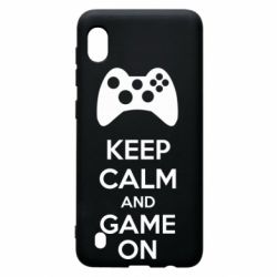 Чехол для Samsung A10 KEEP CALM and GAME ON - PrintSalon