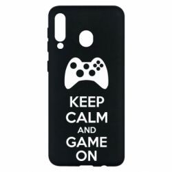 Чехол для Samsung M30 KEEP CALM and GAME ON - PrintSalon