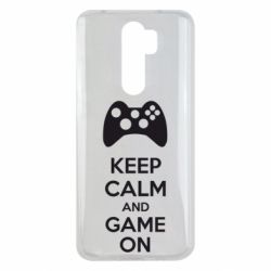 Чехол для Xiaomi Redmi Note 8 Pro KEEP CALM and GAME ON - PrintSalon