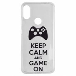 Чехол для Xiaomi Redmi Note 7 KEEP CALM and GAME ON - PrintSalon