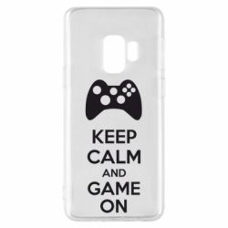 Чехол для Samsung S9 KEEP CALM and GAME ON - PrintSalon