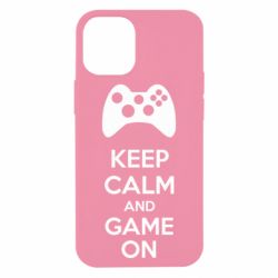 Чохол для iPhone 12 mini KEEP CALM and GAME ON
