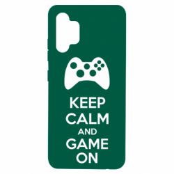 Чехол для Samsung A32 4G KEEP CALM and GAME ON - PrintSalon