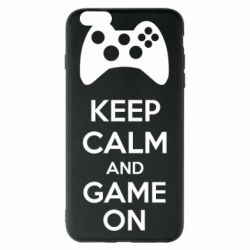 Чехол для iPhone 6 Plus/6S Plus KEEP CALM and GAME ON - PrintSalon