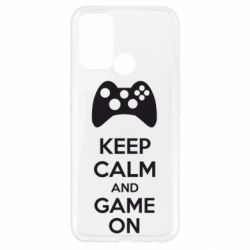Чехол для Oppo A52/A72/A92 KEEP CALM and GAME ON - PrintSalon