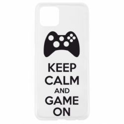Чехол для Oppo A92s KEEP CALM and GAME ON - PrintSalon