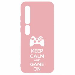 Чехол для Xiaomi Mi10/10 Pro KEEP CALM and GAME ON - PrintSalon