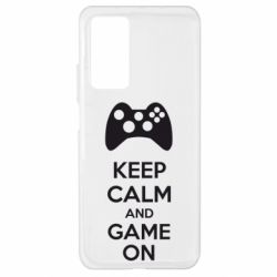 Чехол для Xiaomi Mi 10T/10T Pro KEEP CALM and GAME ON - PrintSalon