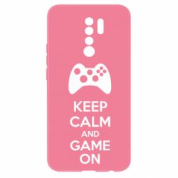 Чехол для Xiaomi Redmi 9 KEEP CALM and GAME ON - PrintSalon
