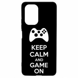 Чехол для Xiaomi Poco F3/K40 KEEP CALM and GAME ON - PrintSalon