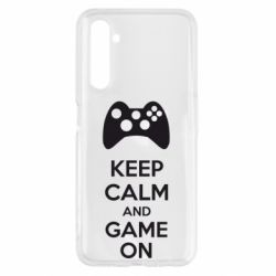 Чехол для Realme 6 KEEP CALM and GAME ON - PrintSalon