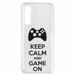 Чехол для Realme 6 Pro KEEP CALM and GAME ON - PrintSalon