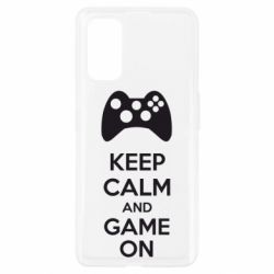 Чохол для Realme 7 Pro KEEP CALM and GAME ON