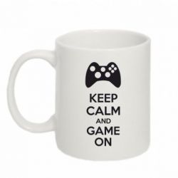 Чашка 320ml KEEP CALM and GAME ON
