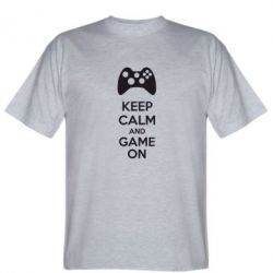 Мужская футболка Stedman KEEP CALM and GAME ON