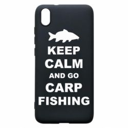Чехол для Xiaomi Redmi 7A Keep calm and go carp fishing - PrintSalon