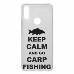 Чехол для Xiaomi Redmi 7 Keep calm and go carp fishing - PrintSalon