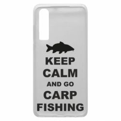 Чехол для Huawei P30 Keep calm and go carp fishing - PrintSalon