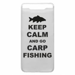 Чехол для Samsung A80 Keep calm and go carp fishing - PrintSalon