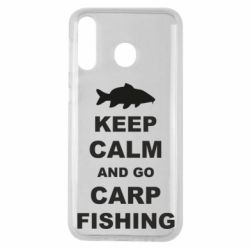 Чехол для Samsung M30 Keep calm and go carp fishing - PrintSalon
