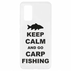 Чехол для Samsung A32 4G Keep calm and go carp fishing - PrintSalon