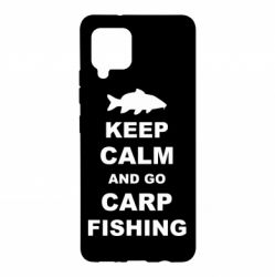 Чехол для Samsung A42 5G Keep calm and go carp fishing - PrintSalon