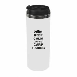 Термокружка Keep calm and go carp fishing - PrintSalon
