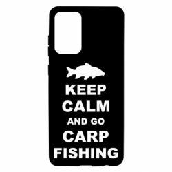 Чехол для Samsung A72 5G Keep calm and go carp fishing - PrintSalon