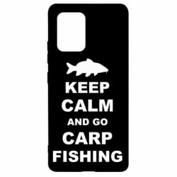 Чехол для Samsung S10 Lite Keep calm and go carp fishing - PrintSalon