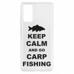 Чехол для Samsung S20 FE Keep calm and go carp fishing - PrintSalon