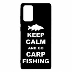 Чехол для Samsung Note 20 Keep calm and go carp fishing - PrintSalon