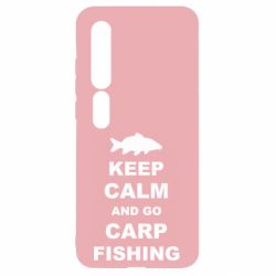 Чехол для Xiaomi Mi10/10 Pro Keep calm and go carp fishing - PrintSalon