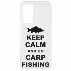 Чехол для Xiaomi Mi 10T/10T Pro Keep calm and go carp fishing - PrintSalon
