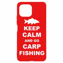 Чехол для Xiaomi Mi11 Lite Keep calm and go carp fishing - PrintSalon