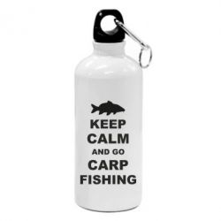 Фляга Keep calm and go carp fishing - PrintSalon