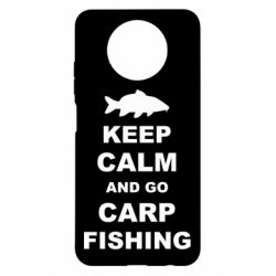 Чехол для Xiaomi Redmi Note 9 5G/Redmi Note 9T Keep calm and go carp fishing - PrintSalon