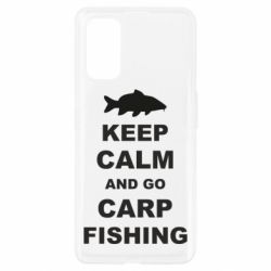 Чехол для Realme 7 Pro Keep calm and go carp fishing - PrintSalon