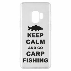 Чехол для Samsung S9 Keep calm and go carp fishing - PrintSalon